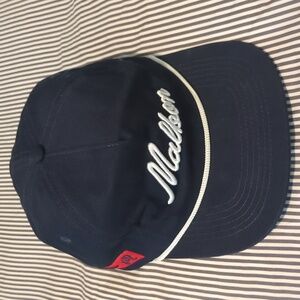 Malbon Navy Golf Hat